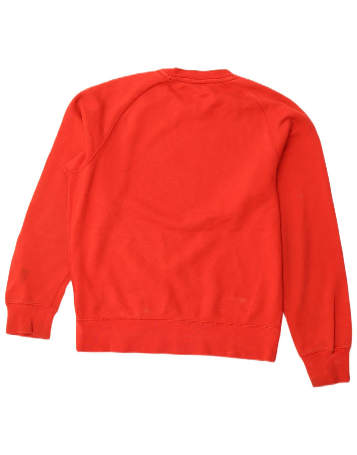Mali crveni pamučni džemperi Nike Graphic Sweatshirt