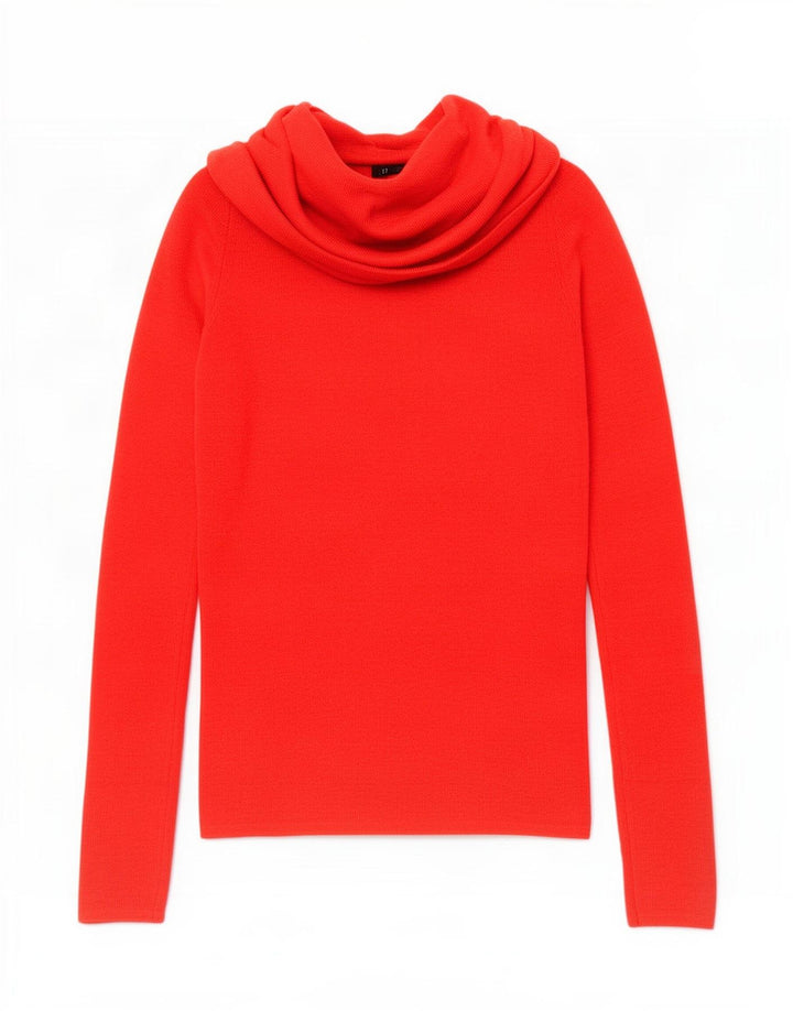 Zara ženski pulover s rol izrezom UK 8 Small Red