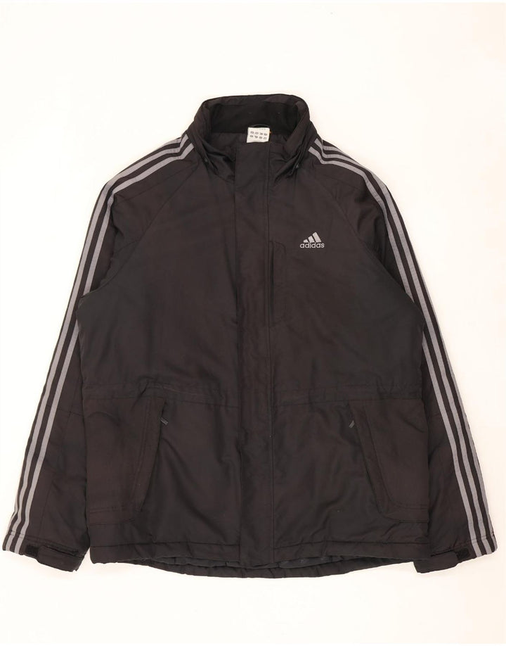 ADIDAS muška jakna vjetrovka UK 40 veliki crni poliester