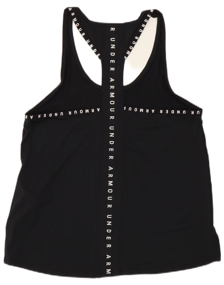 Under Armour Ženski grafički prsluk Heat Gear UK 14 srednji crni poliester