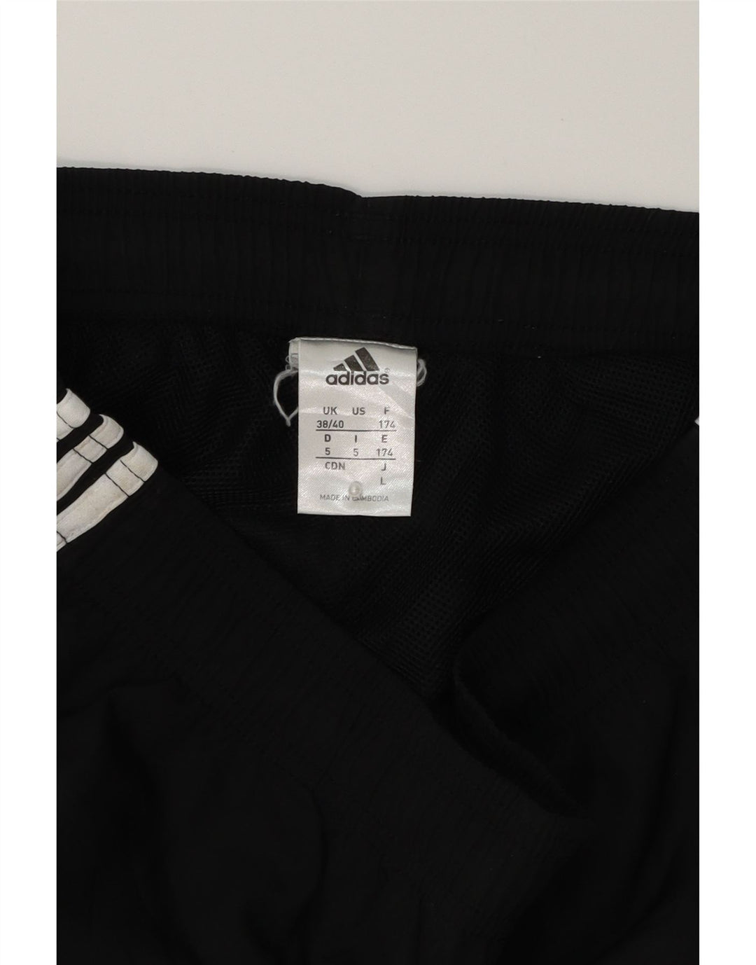 ADIDAS muške hlače UK 38/40 srednje crne boje