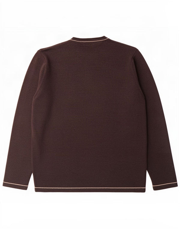 Massimo Dutti ženski džemper s okruglim izrezom UK 14 srednje siva vuna