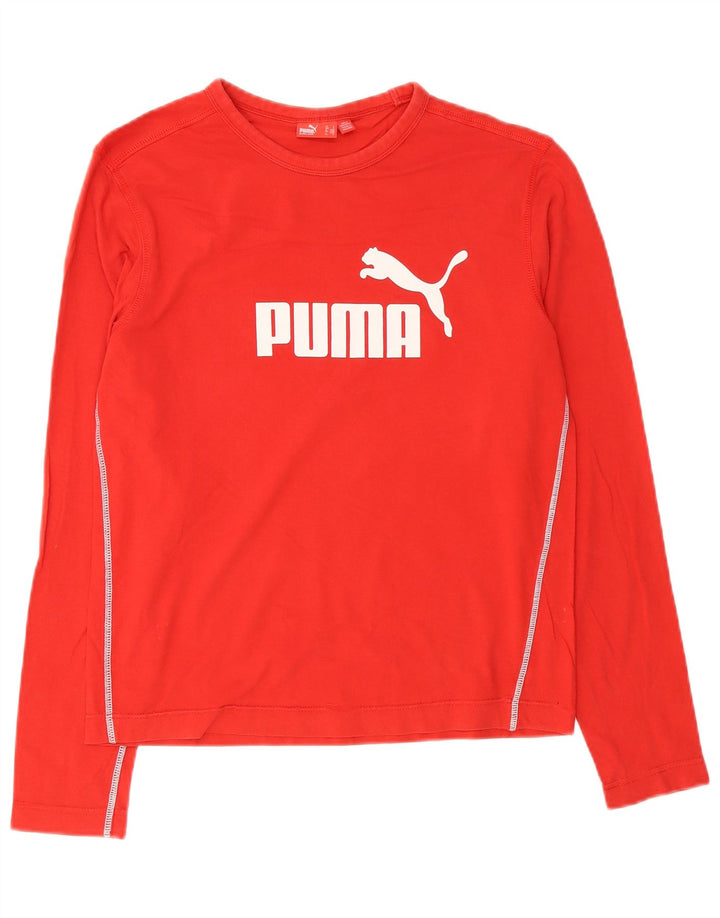 Puma muška majica dugih rukava Graphic Small Red