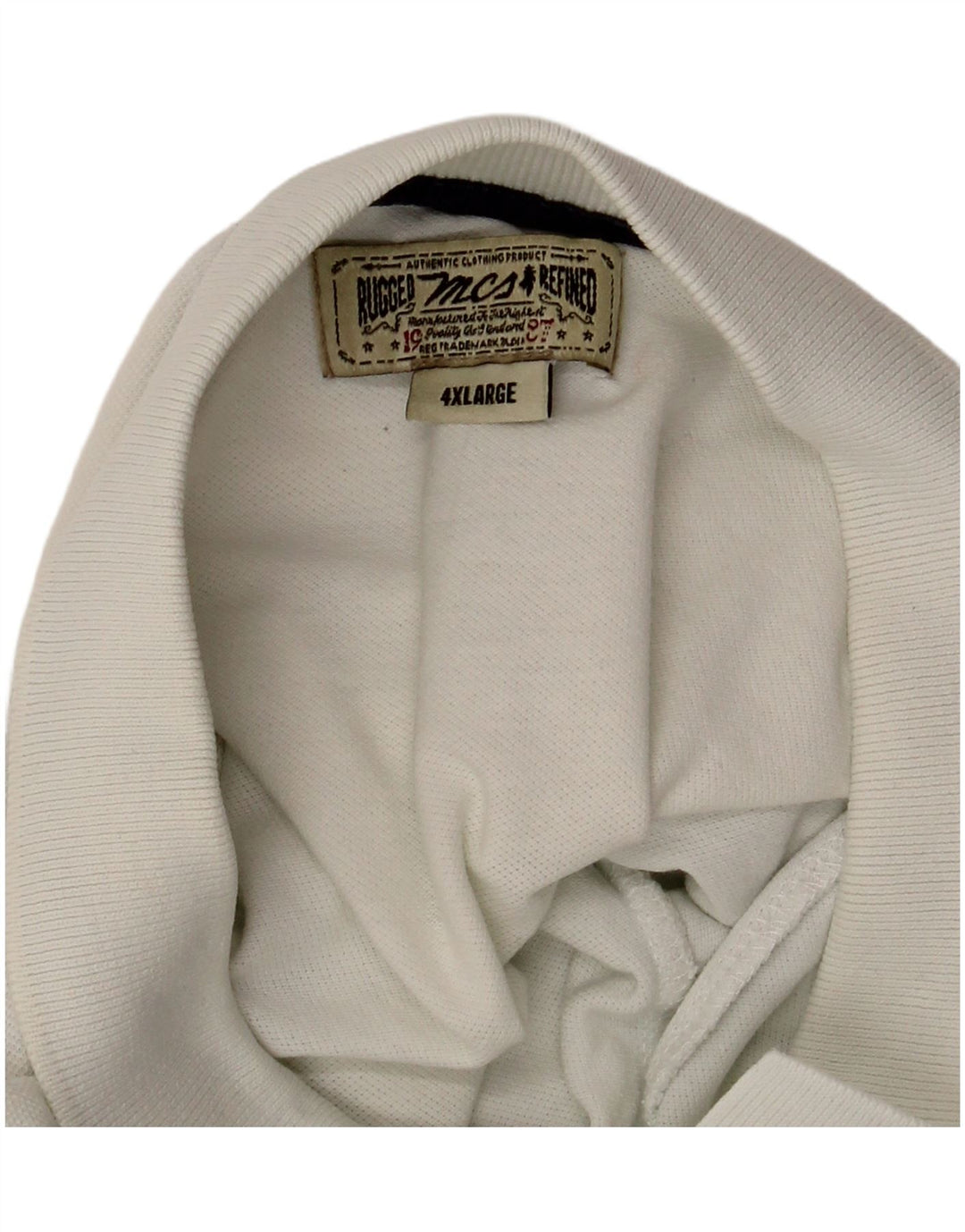 MARLBORO CLASSICS Mens Polo Shirt 4XL White