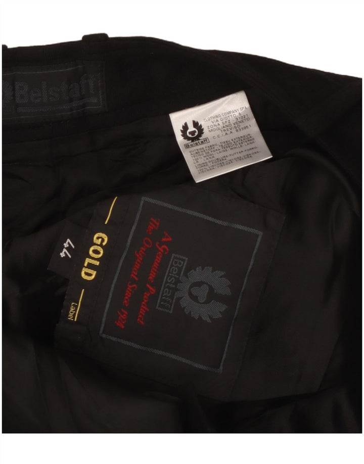 Belstaff ženska grafička olovka suknja IT 44 srednje W30 crna vuna