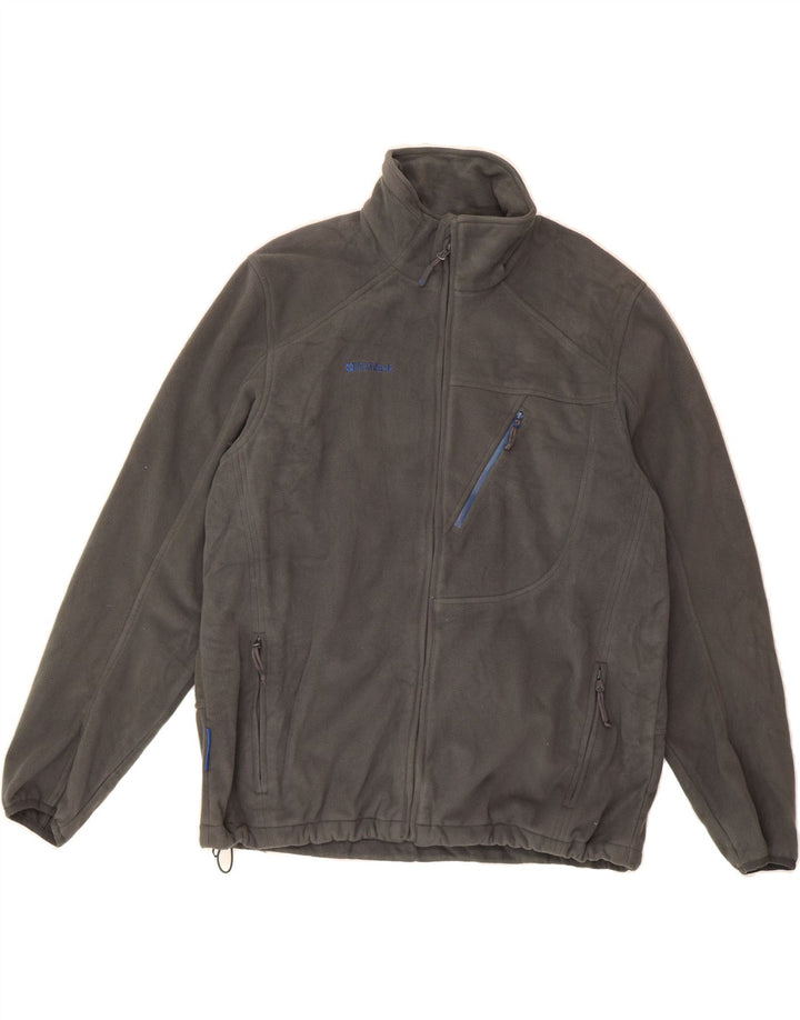 MOUNTAIN WAREHOUSE Mens Fleece Jacket UK 42 XL Grey Polyester Vintage Mountain Warehouse and Second-Hand Mountain Warehouse from Messina Hembry 