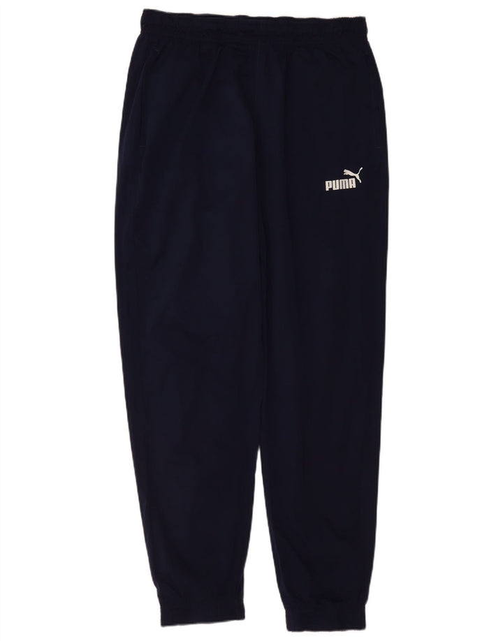 PUMA Muška trenirka Hlače Joggers Large tamnoplavi najlon