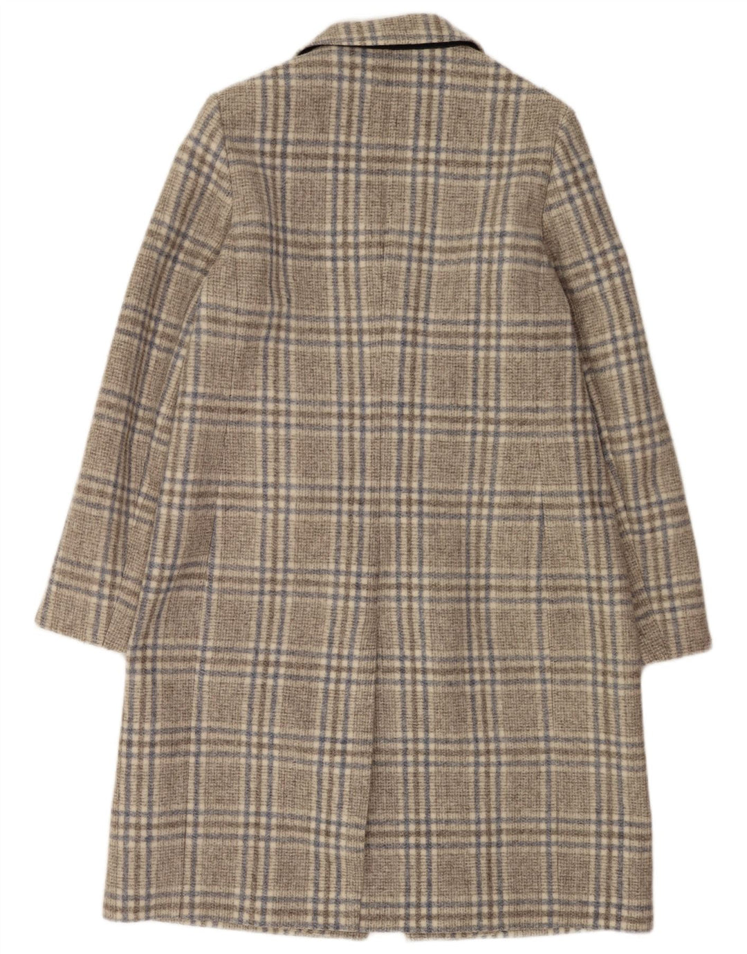 Hobbs ženski kaput UK 16 veliki sivi karirani akril