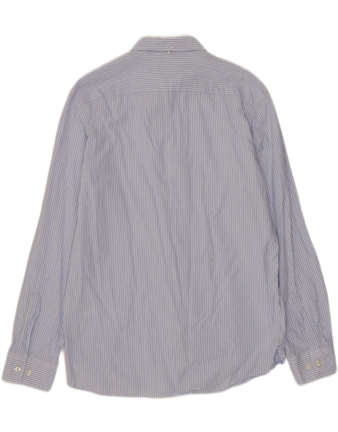 French Connection muška košulja s velikim plavim prugama, pamuk