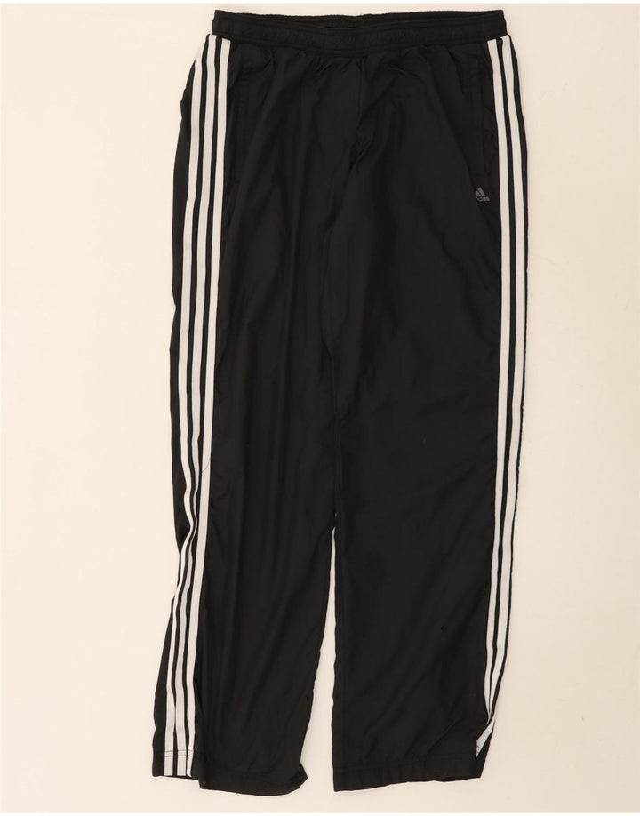ADIDAS ženske hlače za trenirku otporne na klimatske uvjete UK 12 srednje sivi poliester