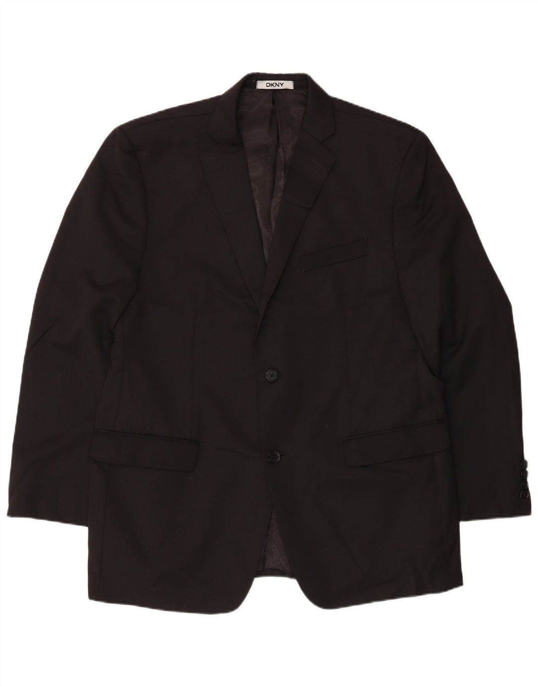 Dkny muška jakna sa 2 gumba UK 44 2XL crna vuna