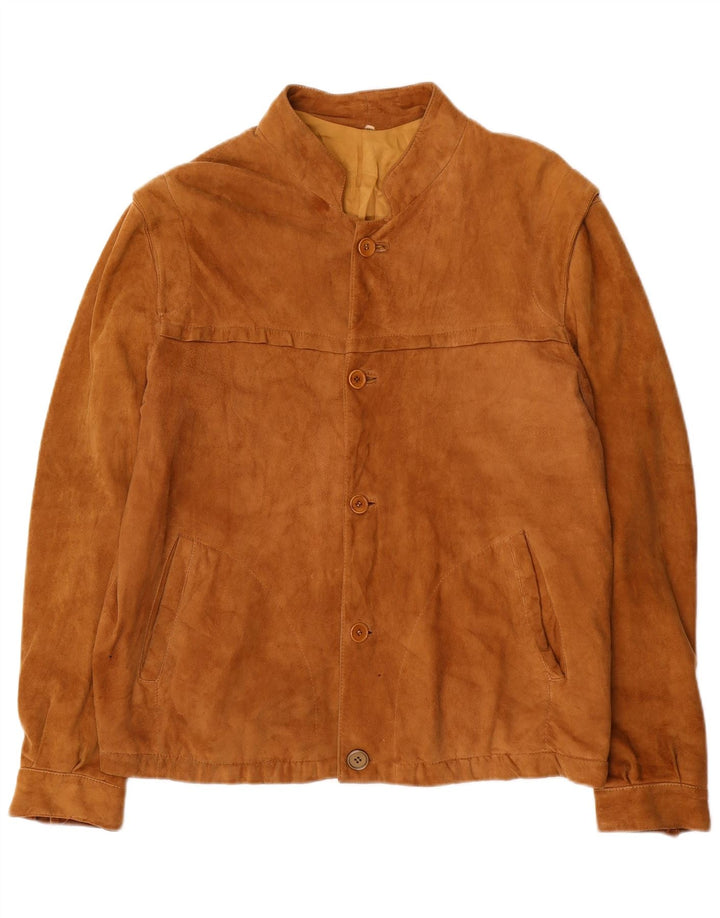 VINTAGE muška antilop jakna IT 50 velika smeđa koža