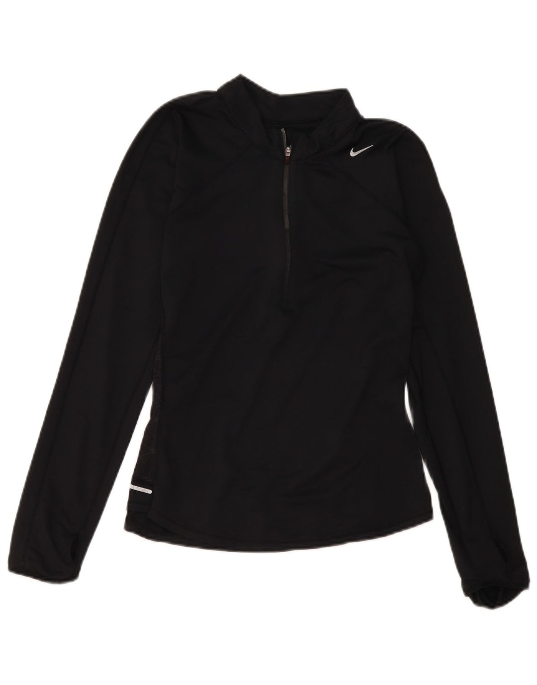 Nike Ženska trenirka Dri Fit Zip Neck Top UK 12 Medium Black