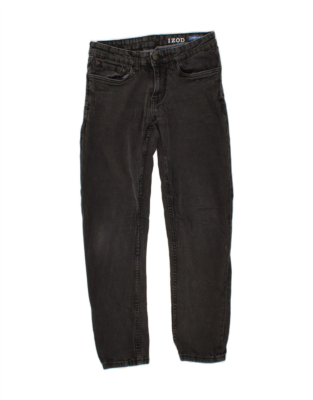 IZOD Womens Straight Jeans W30 L30 Grey Cotton Vintage Izod and Second-Hand Izod from Messina Hembry 