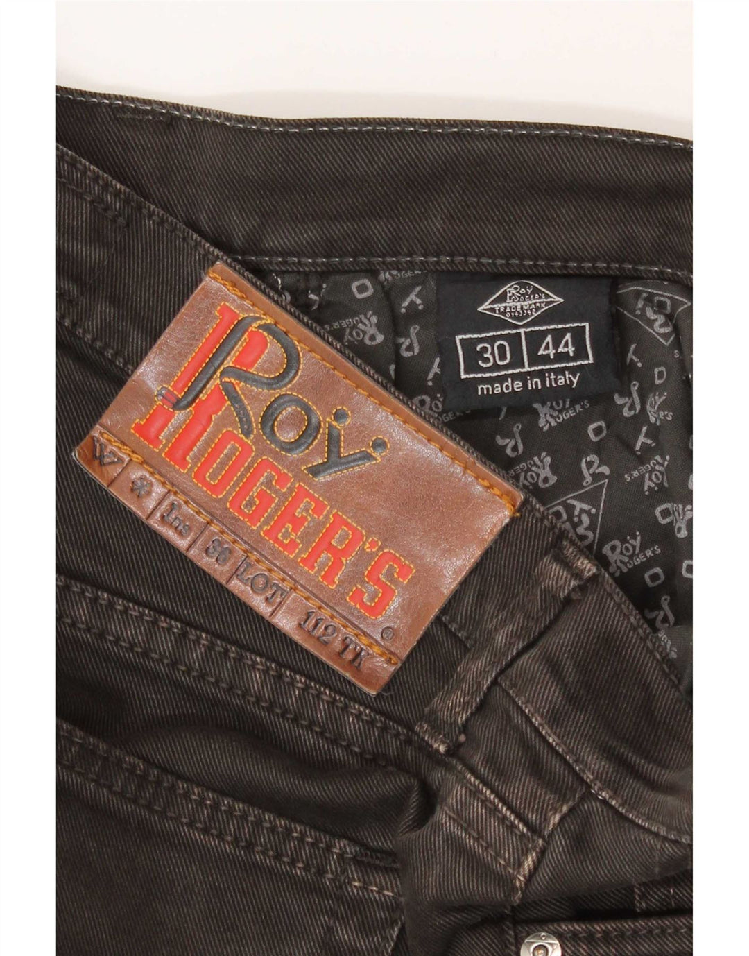 Muške uske traperice Roy Rogers W30 L29 smeđe