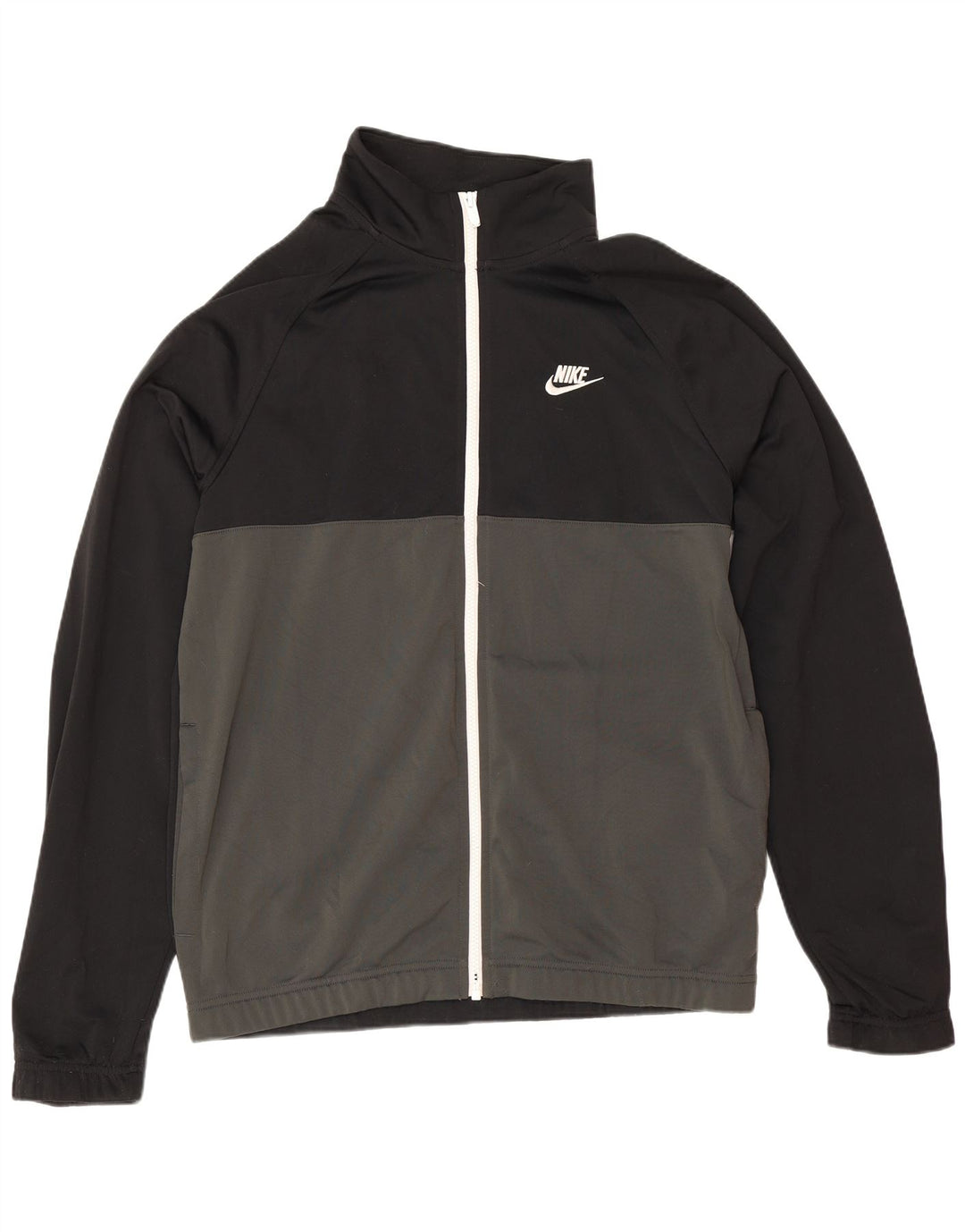 Nike Mens Regular Fit Trenirka Gornja Jakna Medium Black Colourblock Sports