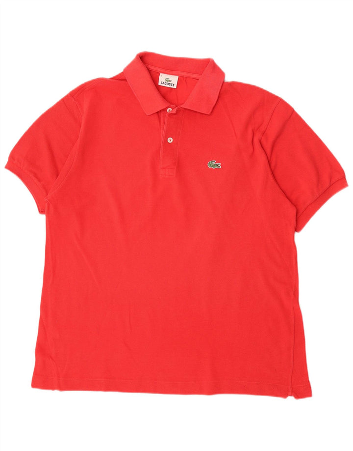 Lacoste muška polo majica veličine 5, veliki crveni pamuk