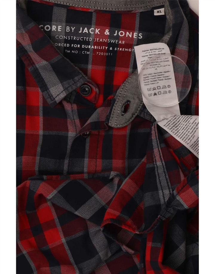 Jack & Jones muška košulja XL šareni karirani pamuk