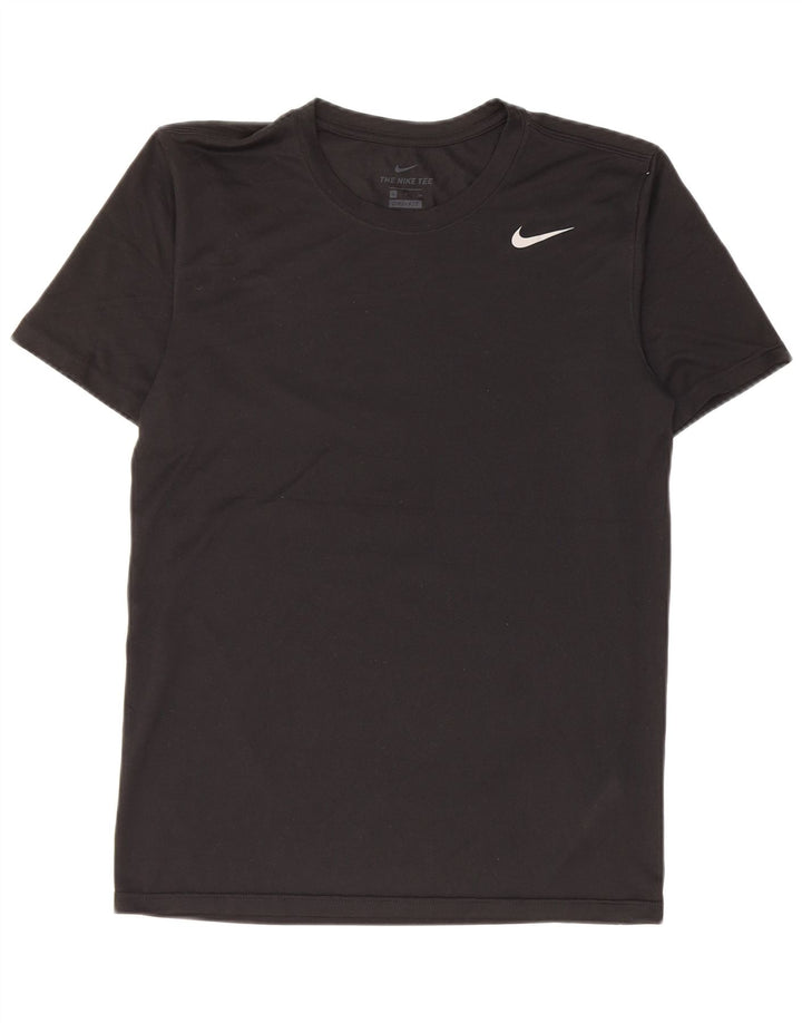 Nike Dri Fit majica kratkih rukava, mali crni poliester