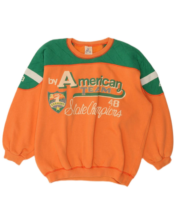 By American Ženska majica s grafičkim motivima UK 22 3XL narančasta boja