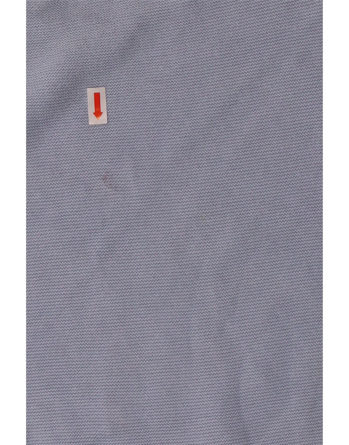 Hobbs ženski džemper s veznim izrezom UK 16 Veliki plavi pamučni klasični