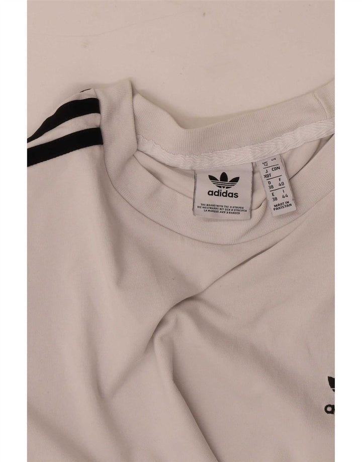 Adidas ženska majica dugih rukava UK 12 Srednje bijela