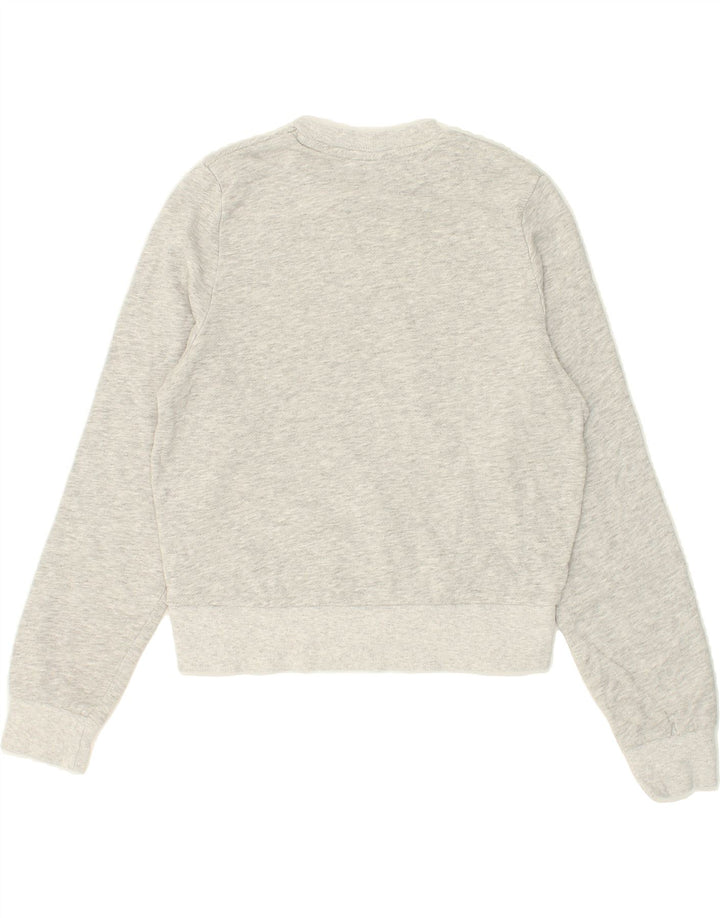 HUMMEL Womens Sweatshirt Jumper UK 14 Medium Grey Vintage Hummel and Second-Hand Hummel from Messina Hembry 