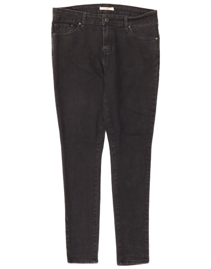 Levi's ženske 711 uske traperice W31 L31 crne