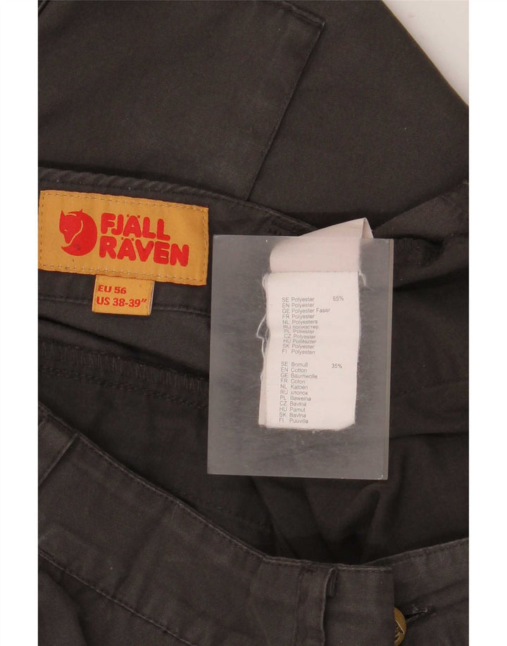 Fjall Raven muške ravne kargo hlače W38 L32 smeđi poliester
