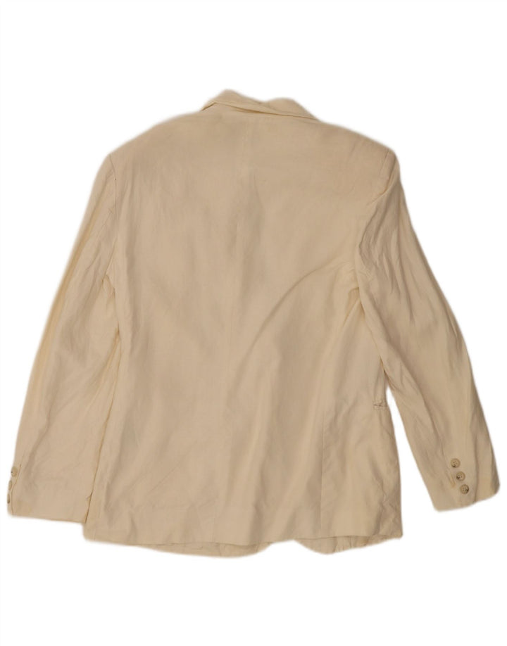 Benetton ženski sako sa 2 gumba IT 44 srednje bijele boje