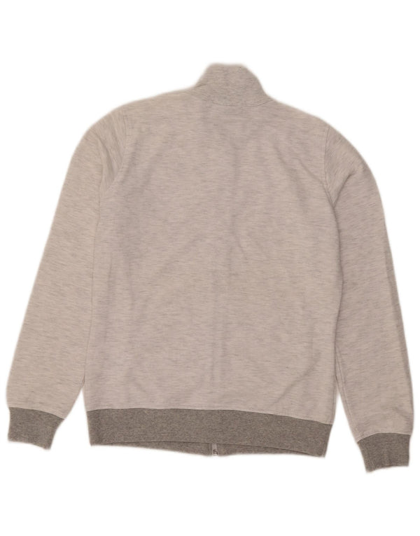 Champion Womens Heritage Fit Tracksuit Top Jacket UK 14 Medium Grey Flecked