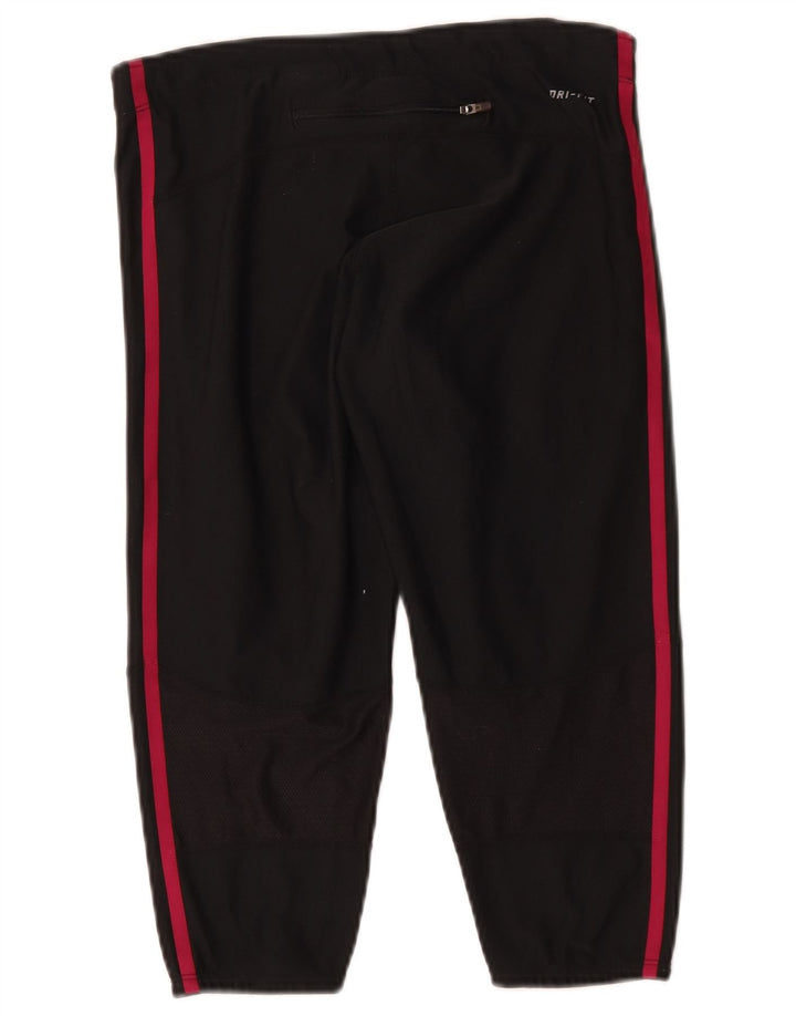 Nike ženske Dri Fit Capri tajice UK 12 srednje crne