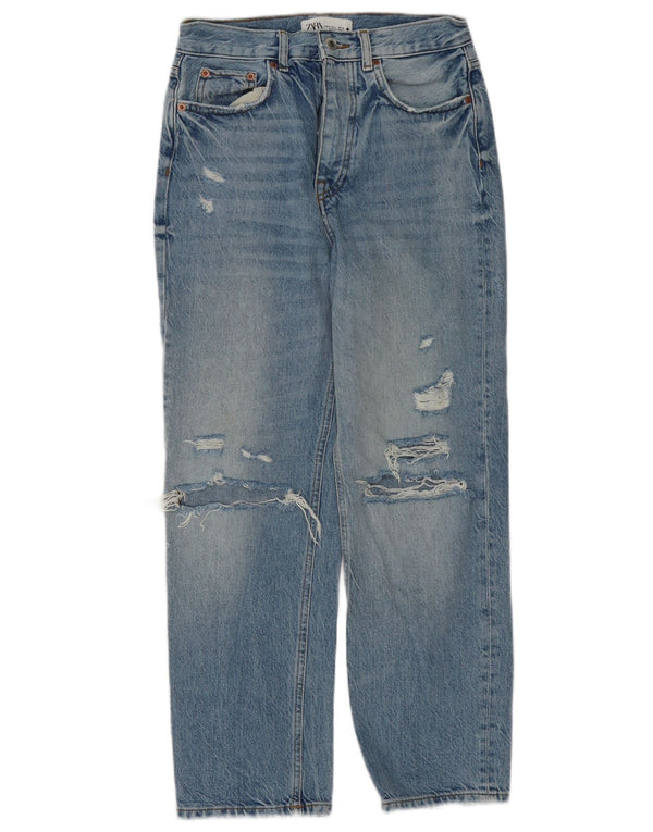 Zara ženske ravne traperice visokog struka The Bliss EU 36 XS W26 L27 plave