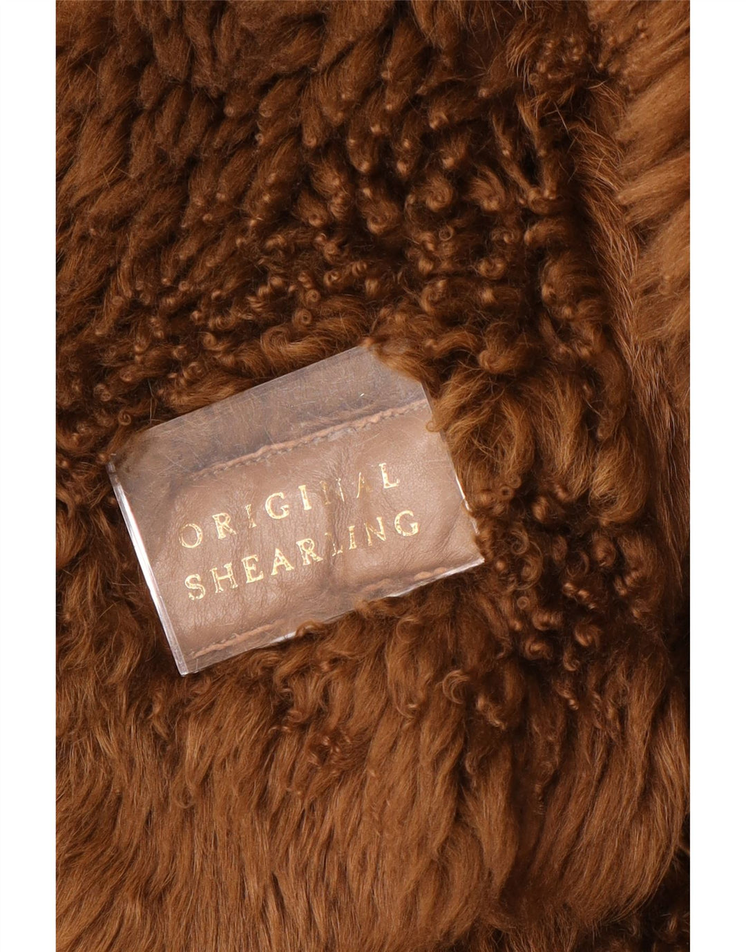 VINTAGE ženski preveliki kaput od šišmiša IT 44 Srednje smeđe šištre