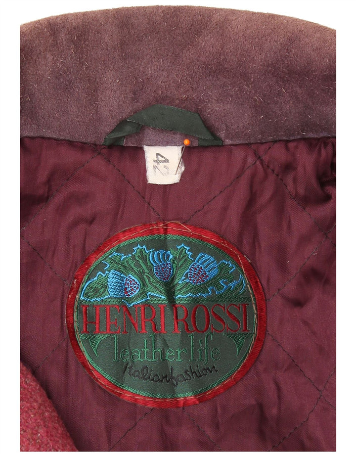 Henri Rossi ženska vjetrovka jakna EU 42 velika raznobojna koža