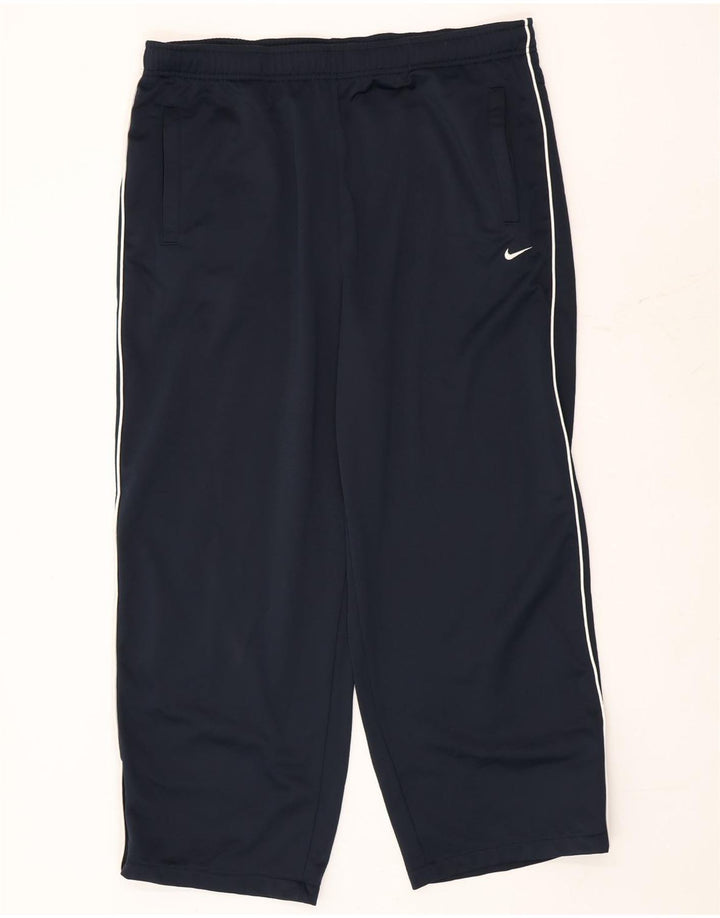 Nike muške hlače za trenirku XL tamnoplavi poliester