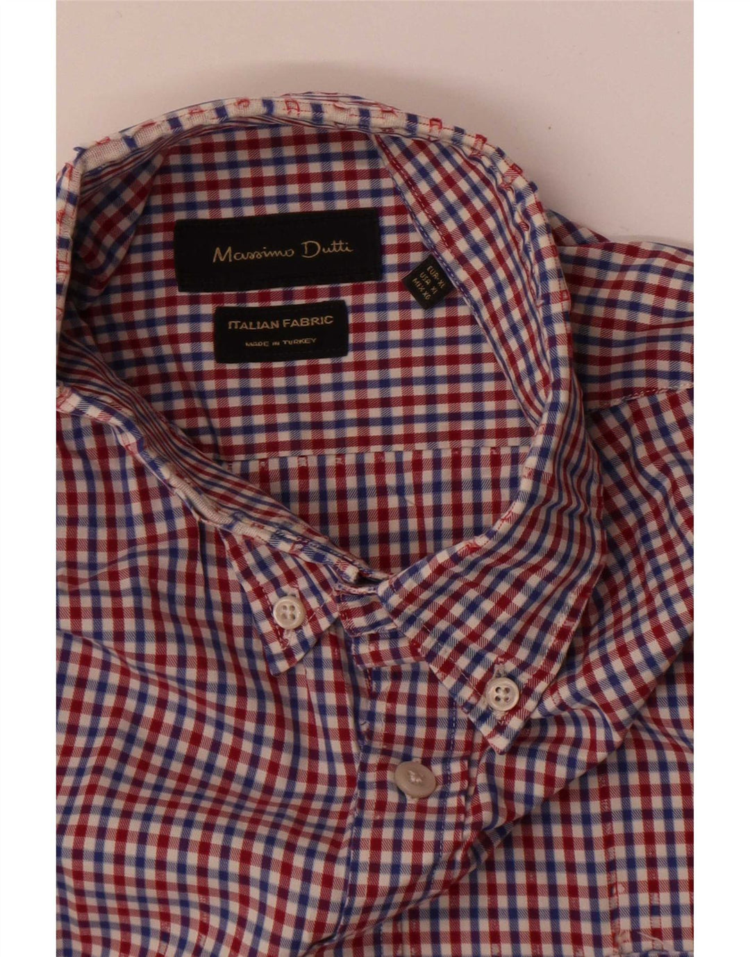Massimo Dutti muška košulja XL višebojni gingham