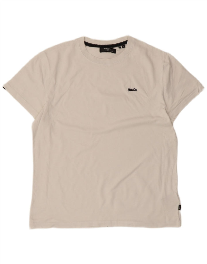 Superdry muška majica kratkih rukava Veliki bijeli pamuk