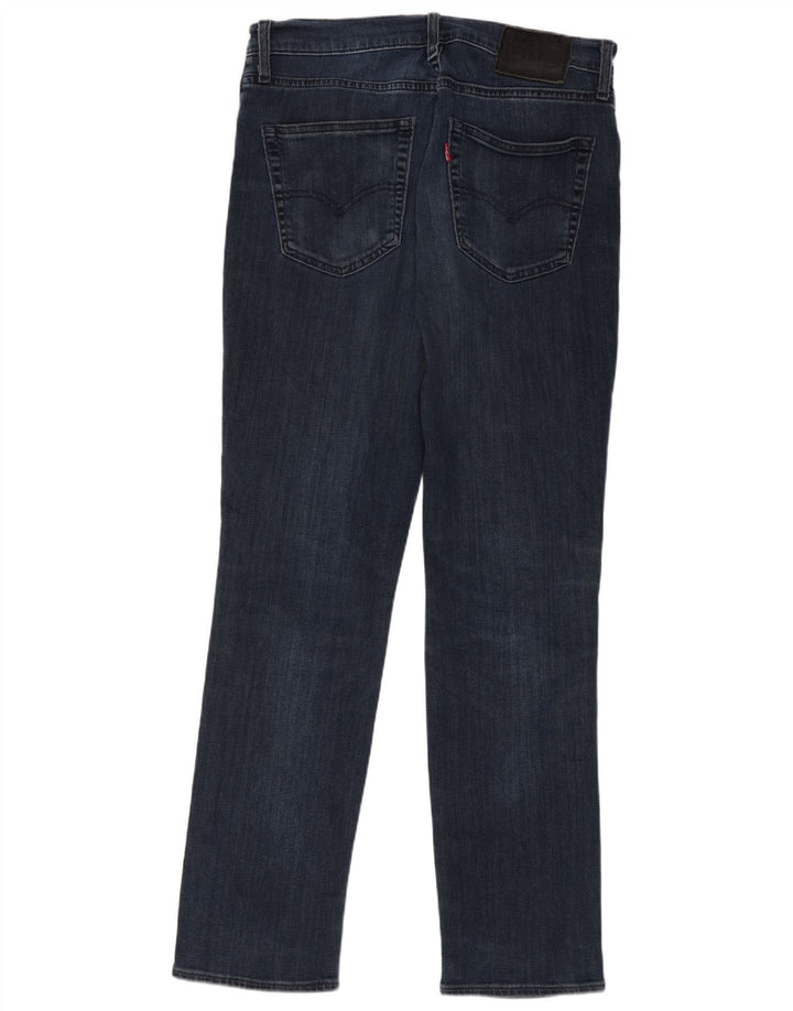 Levi's muške uske traperice W32 L30 tamnoplavi pamuk