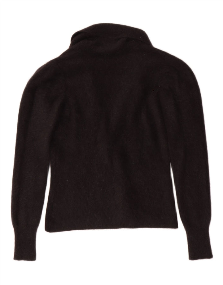 MONSOON Womens Cardigan Sweater UK 14 Large Black