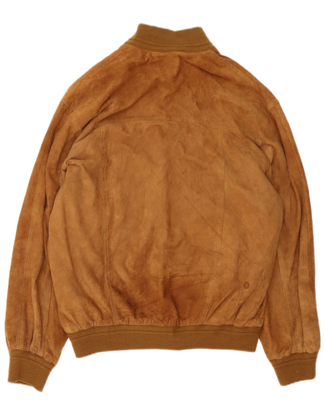Vintage muška bomber jakna od brušene kože IT 52 XL smeđa koža