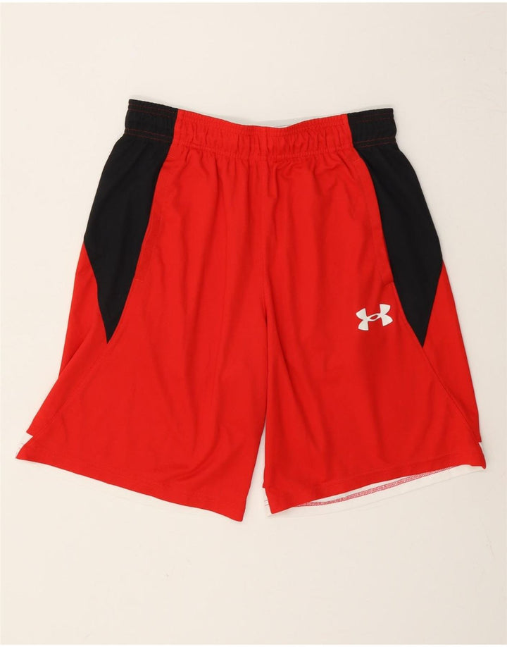 Under Armour muške sportske kratke hlače srednje crvene boje