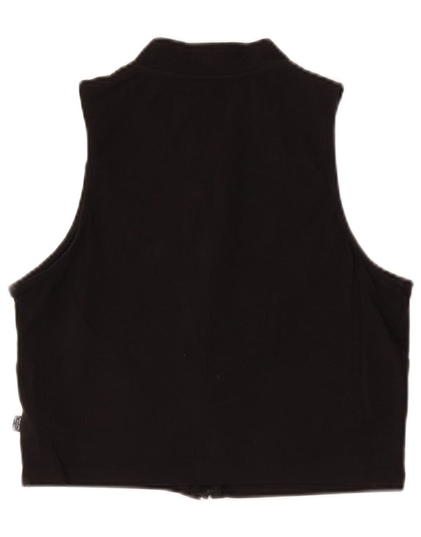 Puma ženska majica bez rukava UK 14 veliki crni pamuk