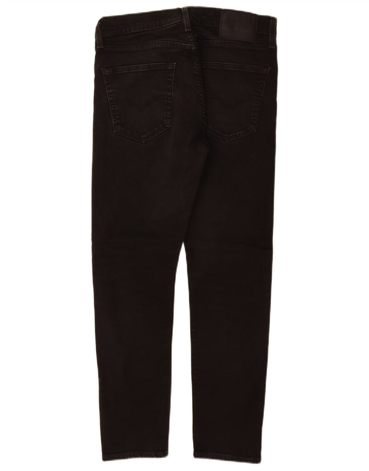 Levi's muške uske traperice W32 L28 crni pamuk