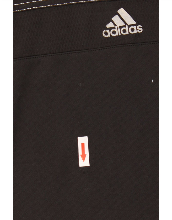 ADIDAS muški grafički gornji dio prsluka mali crni poliester