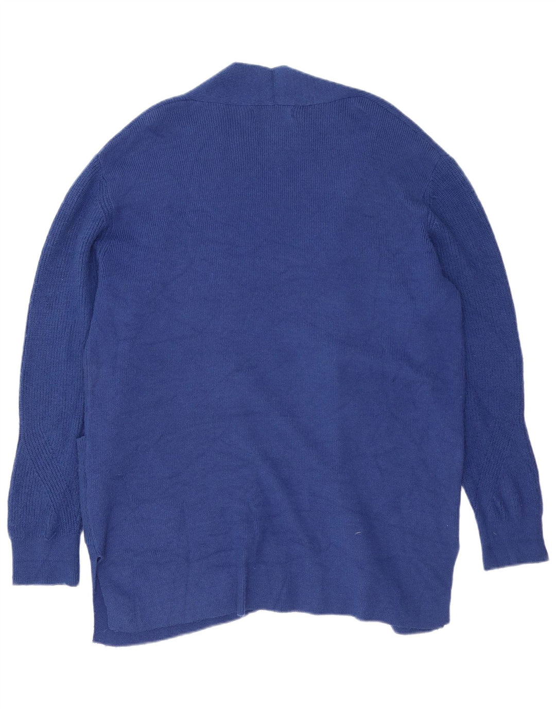 Marks & Spencer ženski prekomjerni dugi kardigan pulover UK 16 Large Blue