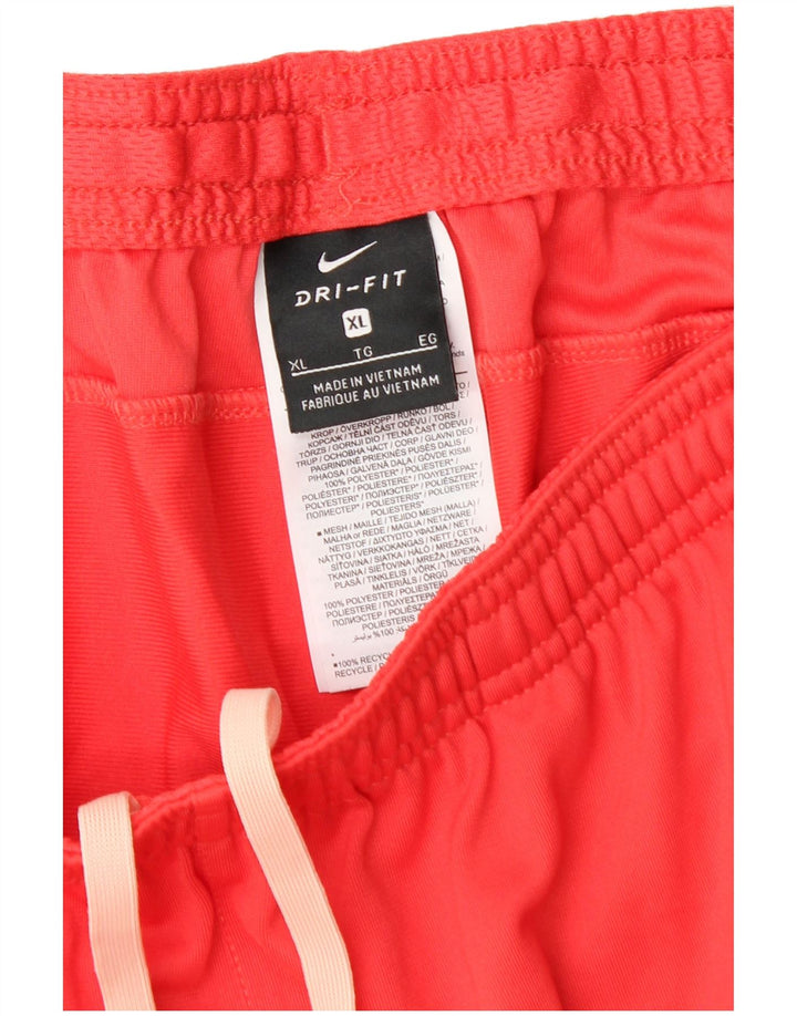 Nike muške hlače za trenirku Dri Fit XL, ružičasti poliester