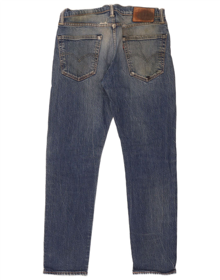 Levi's muške uske traperice W30 L32 plavi pamuk