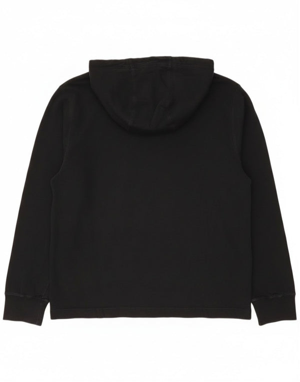 Nike muška majica s kapuljačom, veliki crni pamuk