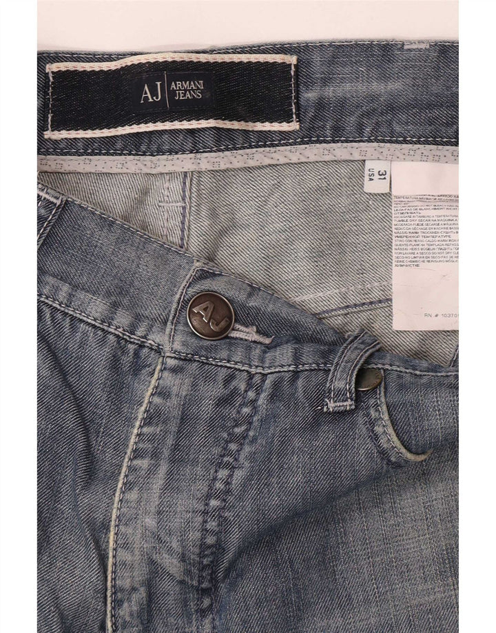 Armani muške ravne traperice W31 L28 plave